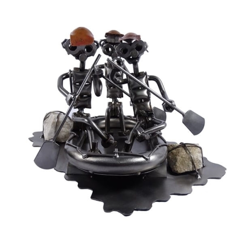 Metalowa figurka Spływ pontonowy, Rafting