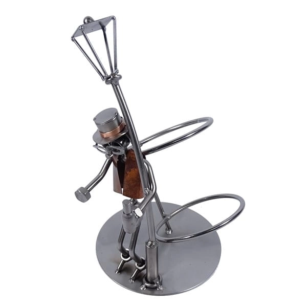 Stojak na wino przedstawiający Pijaka