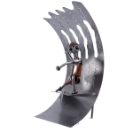 Metalowa figurka Surfing na fali