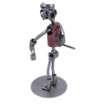 Metalowa figurka Górnik.