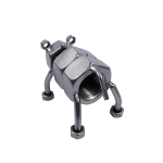 Metalowa figurka Hipopotam