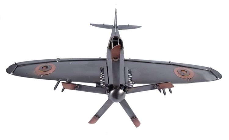 Metalowy model Spitfire