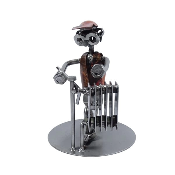 Metalowa figurka Monter co.