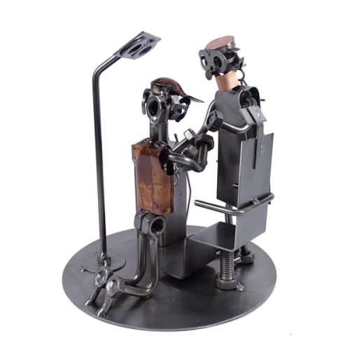 Metalowa figurka Dentysta