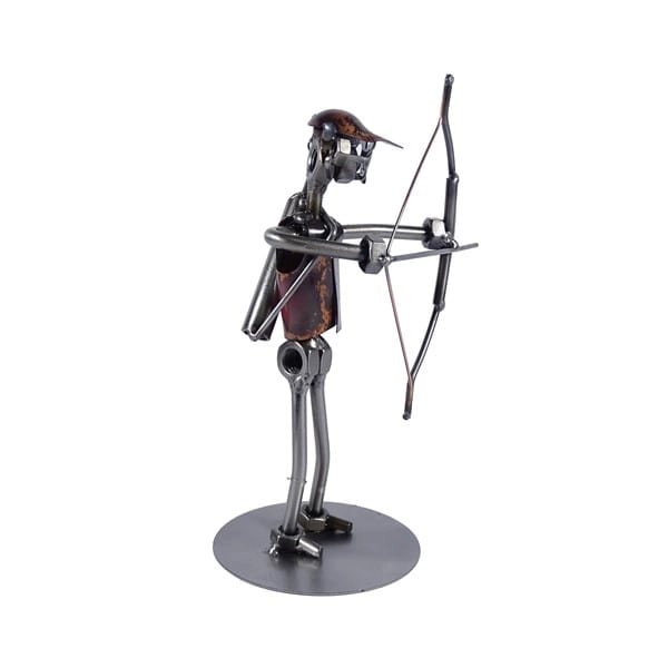 Metalowa figurka Łucznik