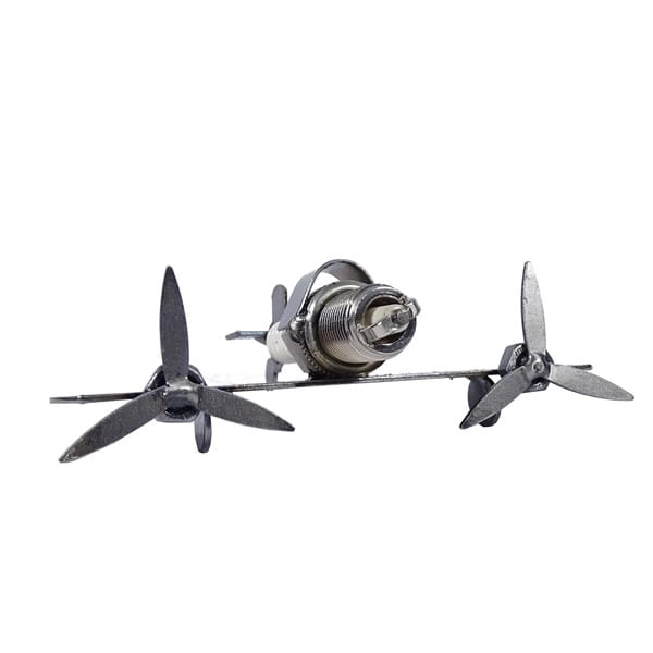 Metalowy model Mały samolot jednosilnikowy