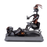 Metalowa figurka Lekarz psychiatra