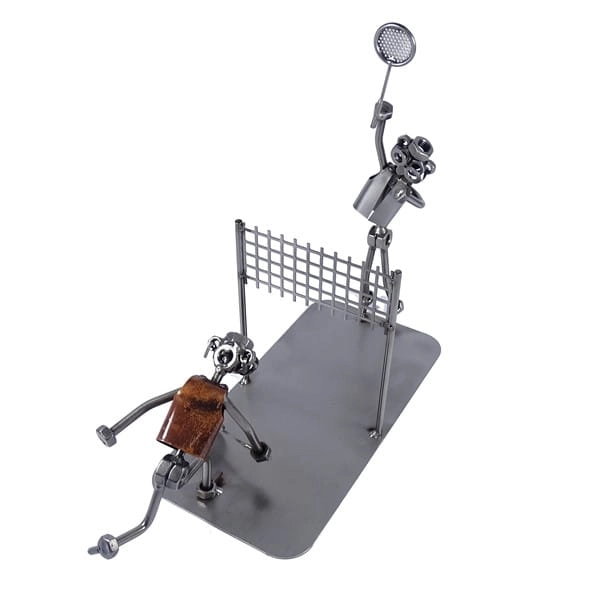 Metalowa figurka Badminton