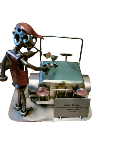 lakiernik z grawerunkiem