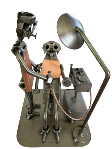 Metalowa figurka Dentysta. Doskonały prezent dla Dentysty