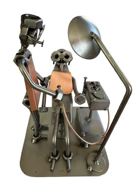 Metalowa figurka Dentysta. Doskonały prezent dla Dentysty
