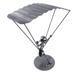 Metalowa figurka Spadochroniarz