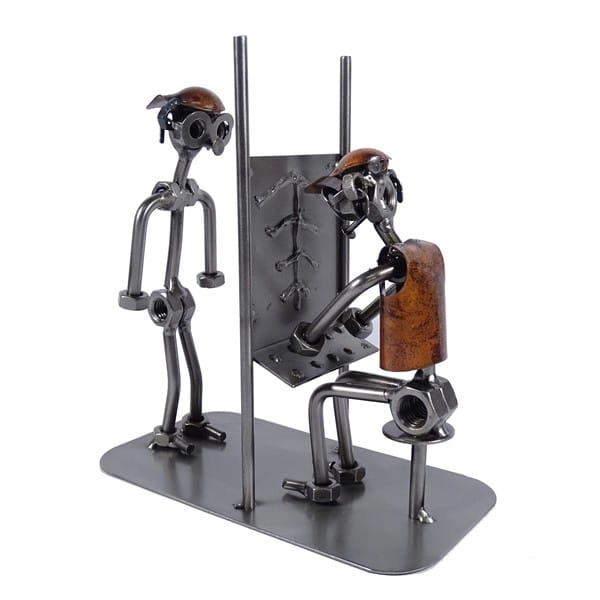 Metalowa figurka Rentgen