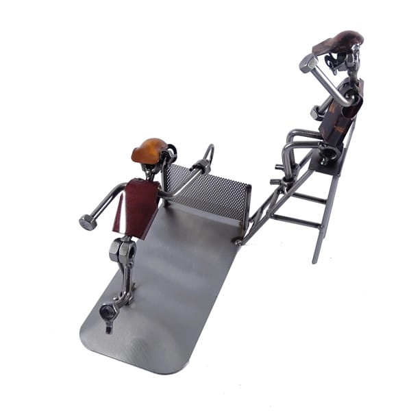 Metalowa figurka Mecz tenisowy