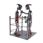 Metalowa figurka Ring bokserski