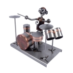 Metalowa figurka Perkusja