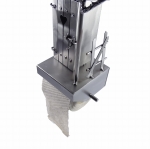 Metalowa figurka WC z serduszkiem w drzwiach