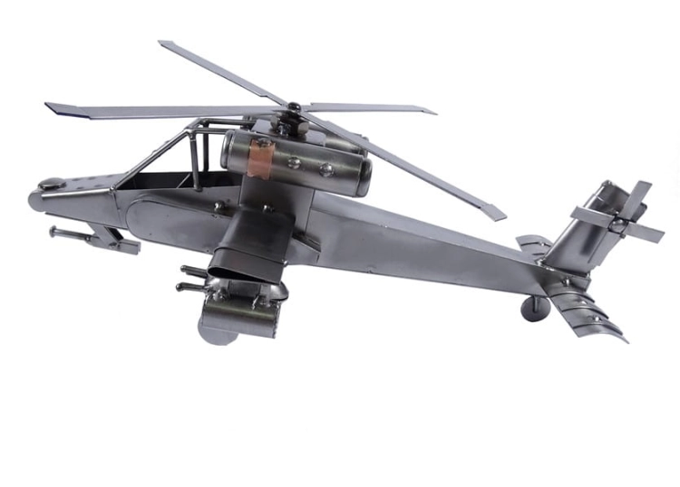 Metalowa figurka Helikopter.