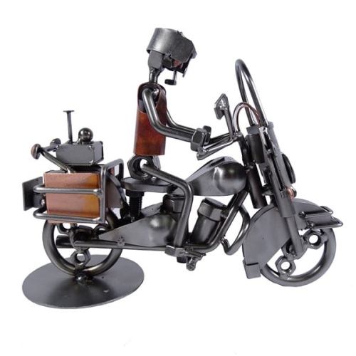 Metalowy model motocykla Motor policyjny