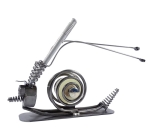 Metalowa figurka Ślimak