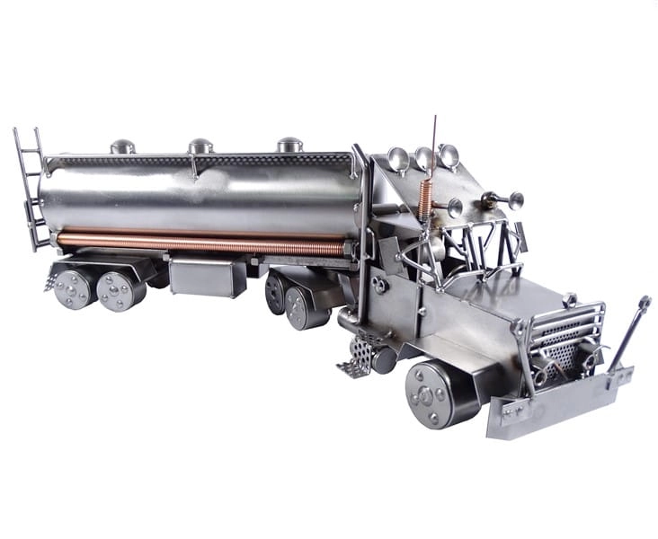 Metalowy model samochodu Cysterna