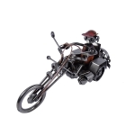 Metalowy model motocykla Trójkołowiec.