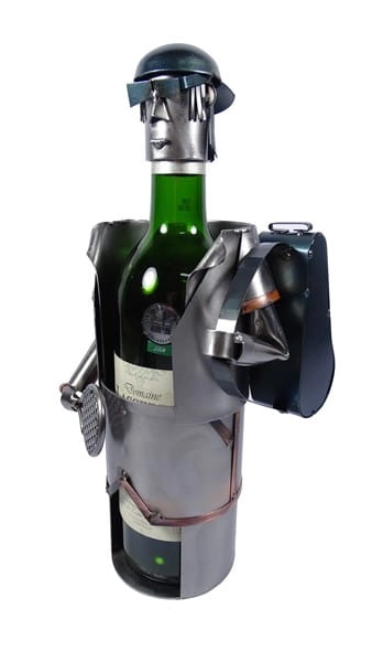 Stojak na wino Tenisista.