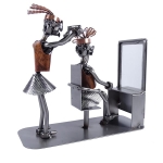 Metalowa figurka Stylistka fryzur