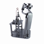 Chemik podczas doświdczeń. Super figurka na prezent