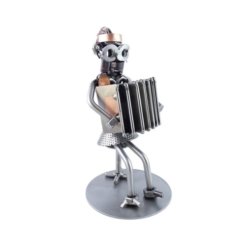 Kobieta z akordeonem