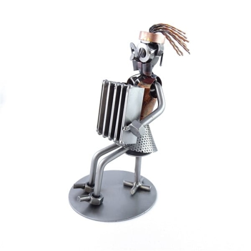 Kobieta z akordeonem