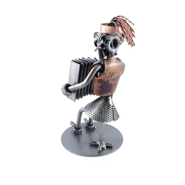 Kobieta z akordeonem