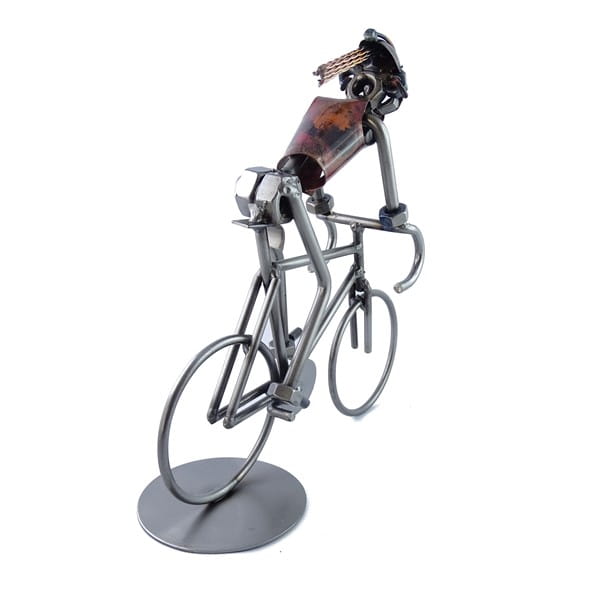 Kobieta na rowerze szosowym