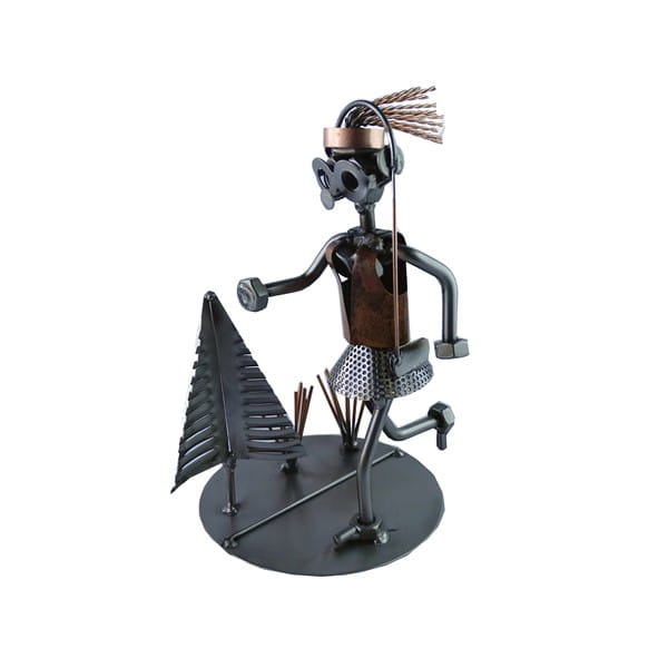 Metalowa figurka Biegaczka Prezent dla Biegaczki