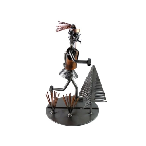 Metalowa figurka Biegaczka Prezent dla Biegaczki