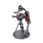 Metalowa figurka operator kamery