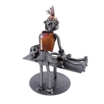 Metalowa figurka Masażystka
