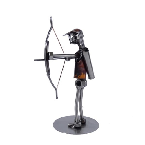 Metalowa figurka Łucznik