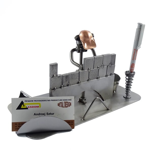 Magnetyczny stojak na wizytówki na figurce