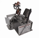 Metalowy  Przybornik sekretarka- praktyczny prezent