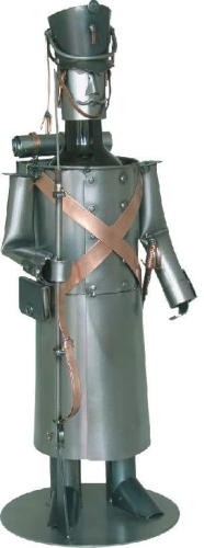 Metalowa figurka-Stojak żołnierz rosyjski