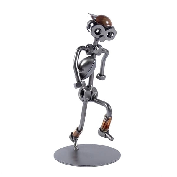 Metalowa figurka Rugby