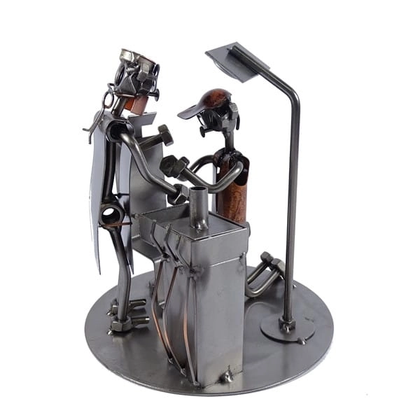 Metalowa figurka Dentysta