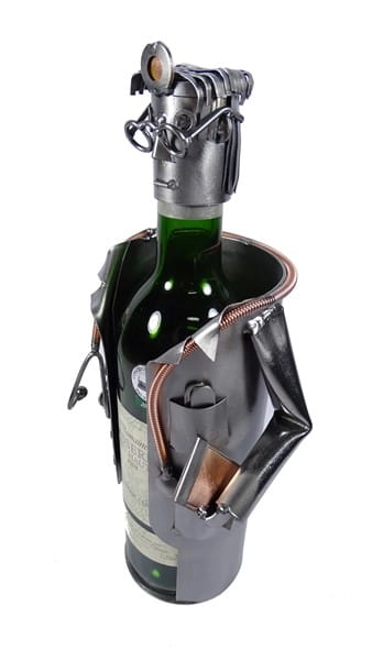 Metalowa figurka-Stojak Lekarz.