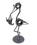Metalowa figurka Bocian