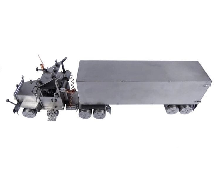 Metalowy model samochodu Ciężarówka TIR