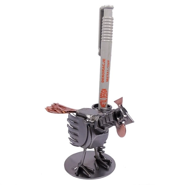 Metalowa figurka Kogut