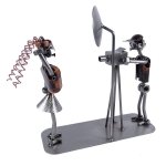 Metalowa figurka Fotograf