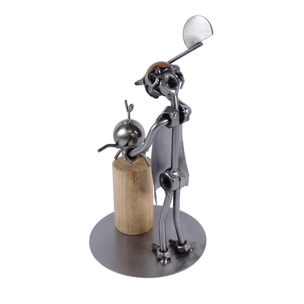 Metalowa figurka Rzeźnik