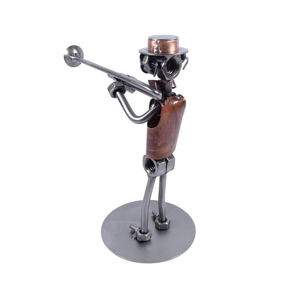 Metalowa figurka Puzon